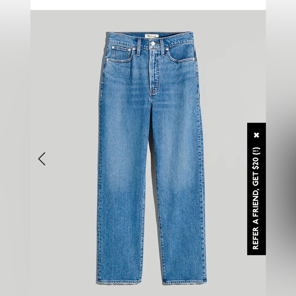 Madewell jeans w/tags. Size 29p.